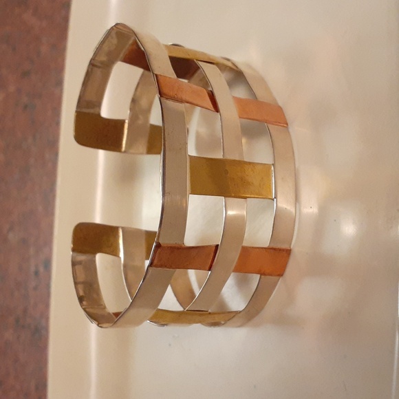 Rlm studio gorgeous silver, copper and brass cuff bracelet - Picture 4 of 5